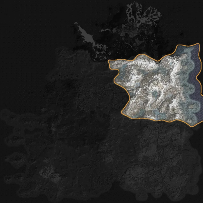 Albaneve Summits on the map of Embervale