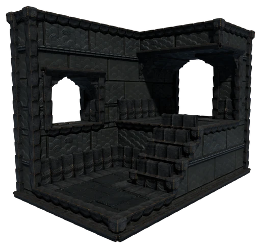A small building made of Ancient Dungeon Block