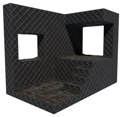 A small building made of Iron Block