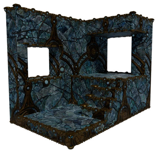 A small building made of Moonstone Block