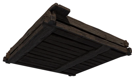 A slab of Refined Wood Block seen from below
