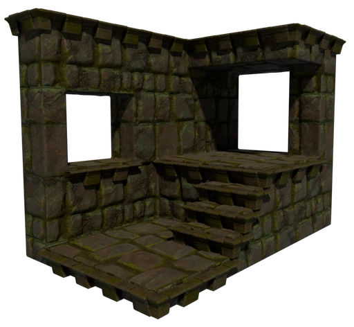 A small building made of Temple Stones