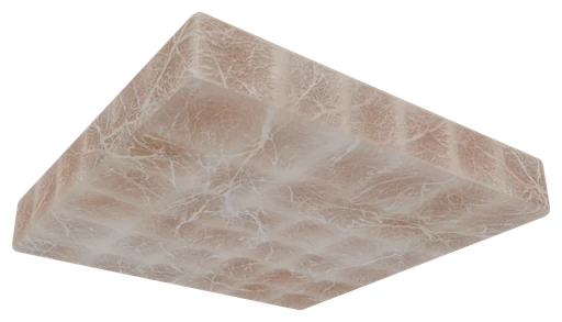 A slab of White Luminescent Block seen from below