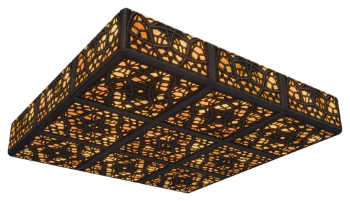 A slab of Yellow Luminescent Block seen from below