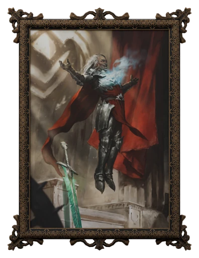 The painting Above The Vermin, The Cowards, The Liars