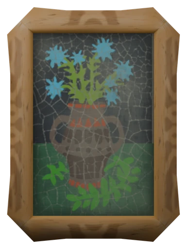 The painting "Flower Vase"