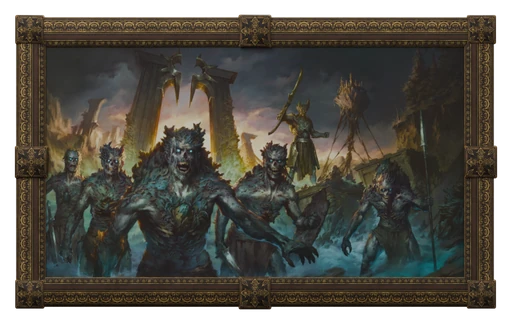 The painting The Horde Unleashed